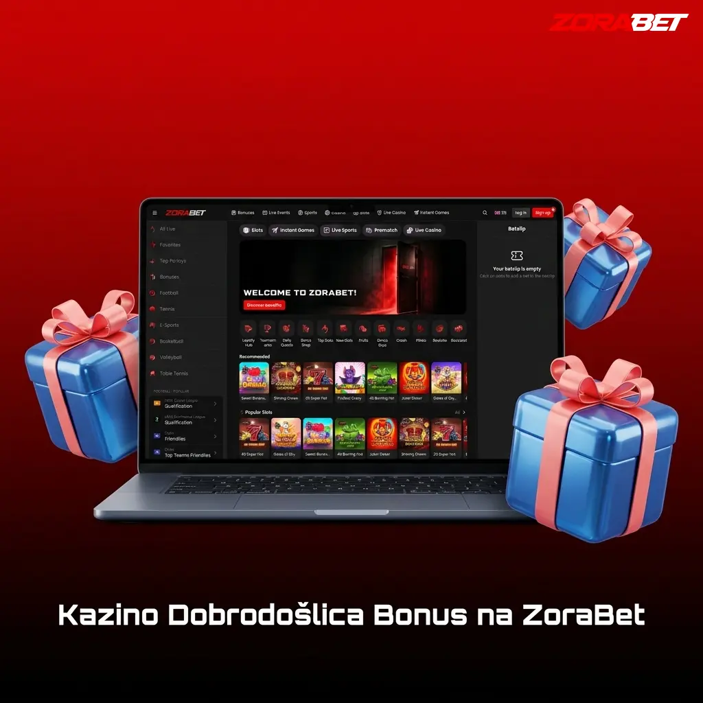 ZoraBet kazino dobrodošlica bonus 500% do 3000 EUR za igrače iz Srbije