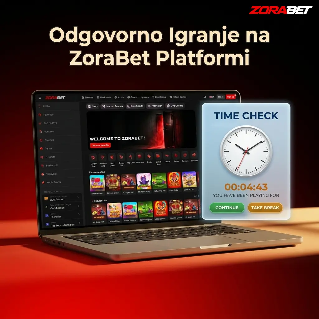 Alati za odgovorno igranje na ZoraBet platformi za igrače iz Srbije