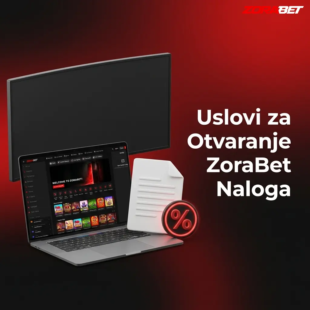 ZoraBet uslovi registracije: minimalna starost 18 godina, jedan nalog po osobi, tačni lični podaci obavezni